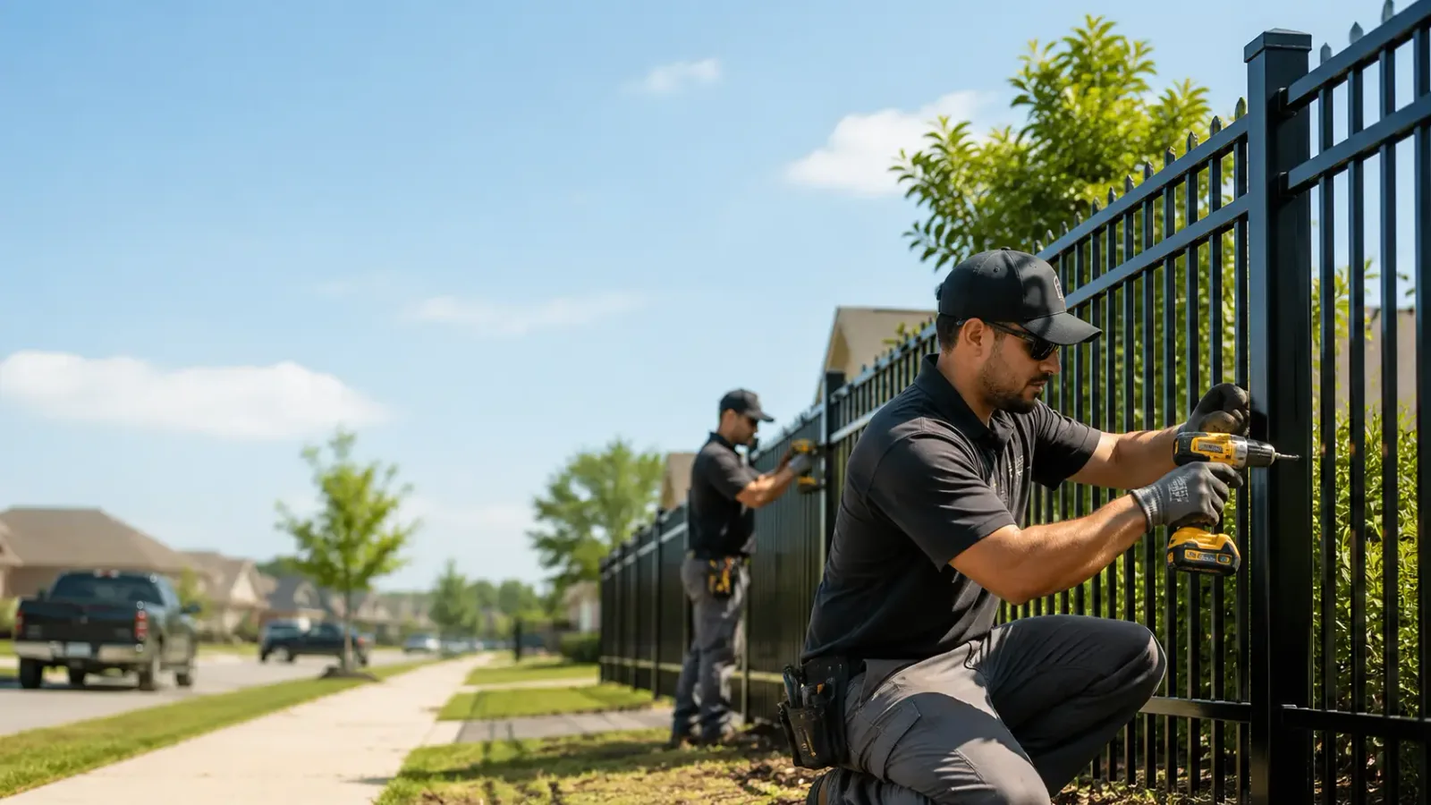 Metal Fence Installation in Advance, IN